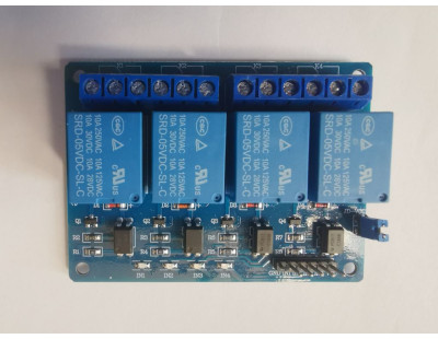 Relay Board with 4 Relays