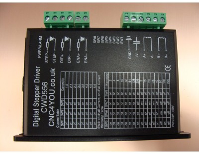 Digital DSP Stepper Driver 5.6A, 50V CWD556 Digital DSP Stepper Driver 5.6A, 50V CWD556
