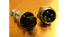 Chassis Mount 4 Way Connector Male / Female Pair Chassis Mount 4 Way Connector Male / Female Pair